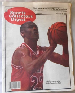 Michael Jordan - Gennaio 1991 Sport Collectors Digest SCD - Foto 1 di 1