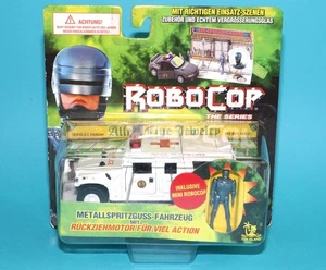ROBOCOP THE SERIES DIE CAST METAL VEHICLE TACTICAL FIELD AMBULANCE & MINI FIG... - Picture 1 of 7