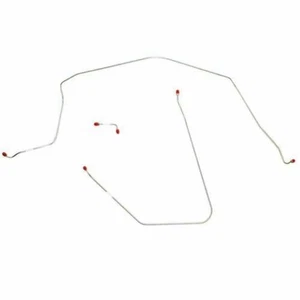 Chevrolet Corvette 1965 kit de línea de freno delantero 3 piezas frenos eléctricos-VKT6502SS - Imagen 1 de 1