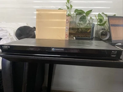 Sony BDP-S470 Blu-Ray DVD Player 3D HDMI LAN 1080p Dolby DTS-HD - Tested Works - Image 1 of 4