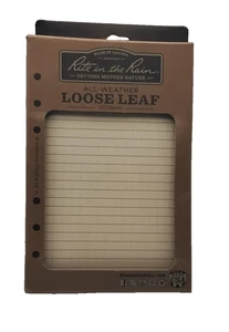 Papel de hojas sueltas Rite In The Rain, 4-5/8 X 7, tostado - Imagen 1 de 3