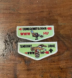 Tamegonit Lodge 147 OA Flap Lot Heart Of America Council BSA - Picture 1 of 2