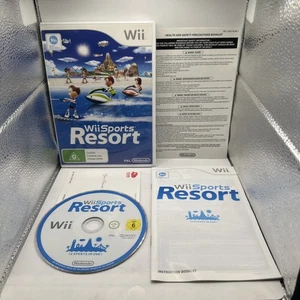 Wii Sports Resort • Nintendo Wii Game + Manual (2009) PAL AUS • Compelte - Picture 1 of 5