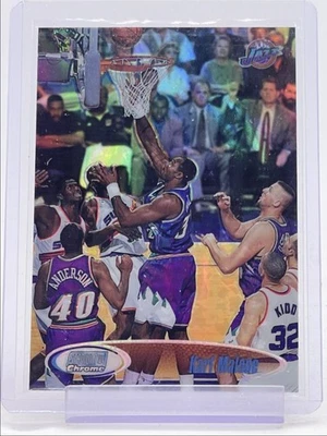 KARL MALONE 1998-99 TOPPS STADIUM CLUB CHROME REFRACTOR JAZZ #SCC20 Q3562 - image 1 of 2