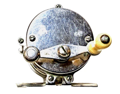 Carrete de fundición de pilar elevado Abbey & Imbrie Empire City 80 yardas Foto 1 de 4