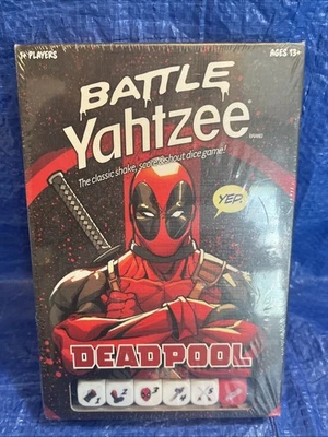 2016 Hasbro Deadpool Battle Yahtzee NEW Hit Topic Exclusive - Image 1 of 2