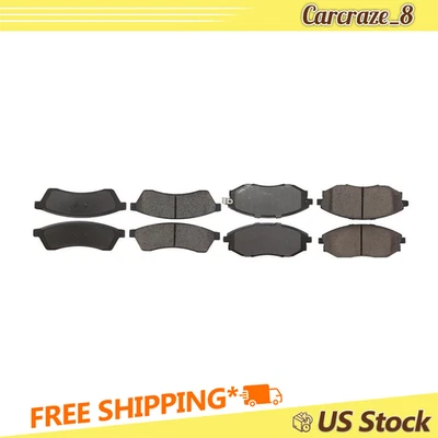 Front Rear Disc Brake Pad Set For Chevrolet Epica 2009 2006 2005 2004 - Image 1 of 4