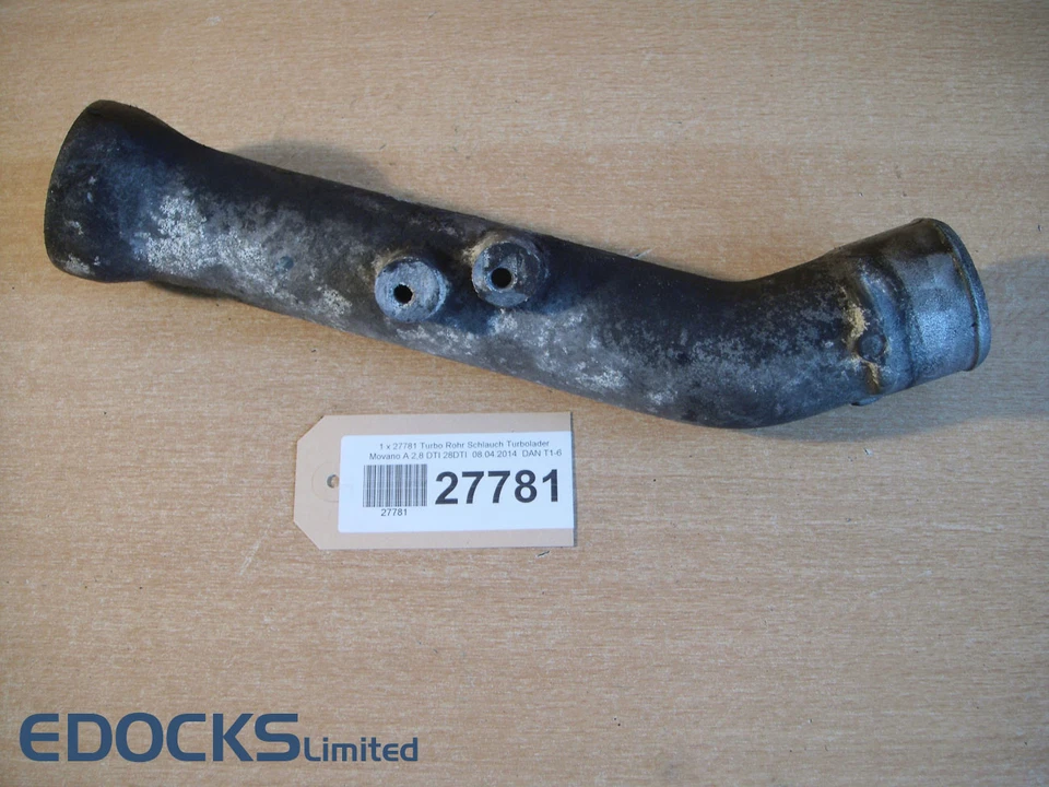 Turbo Pipe Hose Turbocharger Renault Master Movano A 2,8 Dti DCI Opel - Image 1 of 1