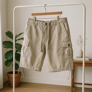 Perry Ellis Linen & Cotton Women’s Capri Pants Size 34 Vacation Resort Wear - Picture 1 of 7