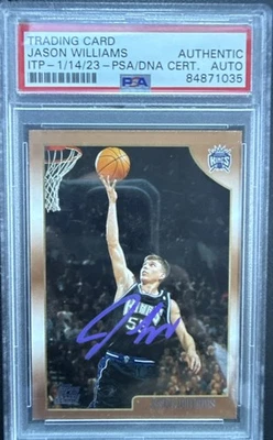 1998-99 Topps - Jason Williams en tarjeta automática #153 (RC) Foto 1 de 4