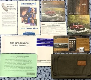 2013 JEEP WRANGLER USERS OWNERS MANUAL DVD GUIDE NAVI RUBICON SAHARA 4x4 OEM A+ - Picture 1 of 18