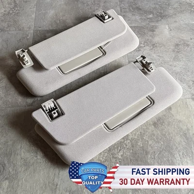 Juego de parasol 2003-2009 Mercedes E320 E350 E500 E550 E55 E63 AMG gris claro OEM Foto 1 de 4