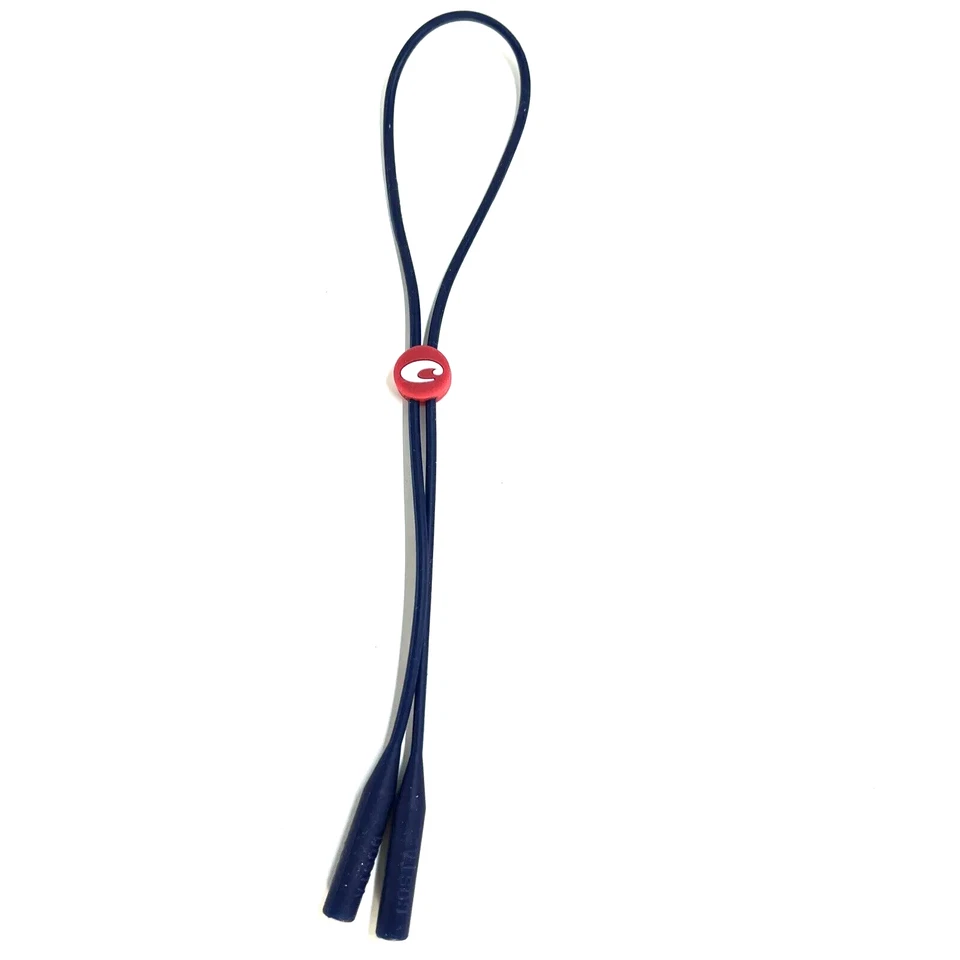 Retenedor de gafas de silicona COSTA Bow Line: azul Costa / azul oscuro / rojo Foto 1 de 1