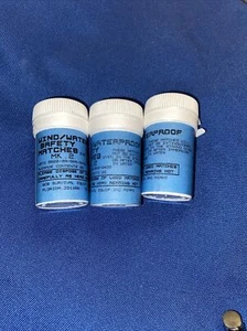3-25 Count Storm Proof Match Kit W/ Storage Cases Wind and Waterproof Sealed - Picture 1 of 6