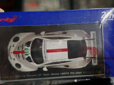 Spark 1:64 Porsche 911 RSR-19 LM GTE 2022 Alloy Diecast Model Car Birthday Gifts - Image 1 of 4