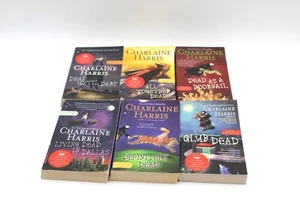 Mixed Lot Of 6 Charlaine Harris A Sookie Stackhouse PB Books True Blood Vampire - Picture 1 of 9