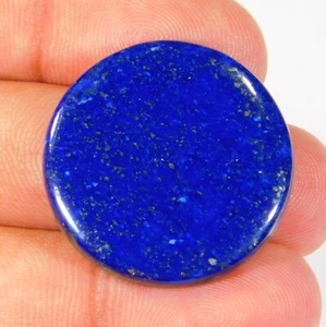 42.CT EXCELENTE CALIDAD NATURAL AZUL LAPISLÁZULI CABUJÓN REDONDO PIEDRA PRECIOSA CS=205 - Imagen 1 de 6