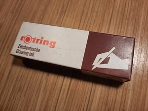 EXTREM SELTEN VINTAGE - ROTRING braune Tinte Art. 591 014 - Bild 1 von 3