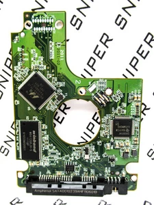PCB - Western Digital 320 GB WD3200BPVT-22ZEST0 SATA 2061-771672-R04 04RD7 - Imagen 1 de 5