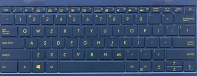 ASUS Zenbook 3 UX390 UX390UA UX390UAK LAPTOP KEYBOARD KEYS KEYCAPS 13N0-UWA0421 - Image 1 of 4