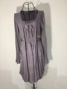 Kurt Muller Lovely Little Lilac Stretch Dress/ Tunic. One Size. 10/12/14 - Picture 1 of 11