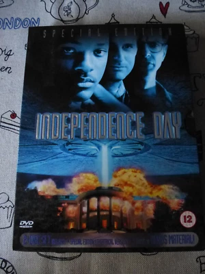 INDEPENDENCE DAY (SPECIAL EDITION) 2 DISC COLLECTORS SET 1996 FILM WILL SMITH - Image 1 of 4
