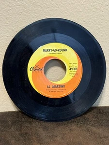 AL MARTINO I Love You Because / Merry-Go-Round Capitol 4930 7" 45 RPM Record - Picture 1 of 2