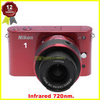 Nikon 1 J1 con zoom 10/30mm fotocamera con modifica infrarosso 720nm sul sensore