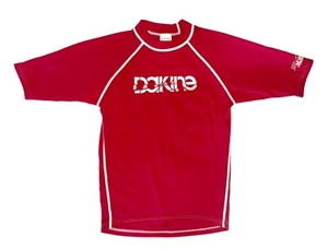 Dakine Kids Short Sleeve Rash Guard, Red Size 10 Rashguard - Picture 1 of 4