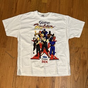 Vintage 90s Sega Genesis 32x Virtua Fighter Game Promo T-shirt XL BRAND NEW 1995