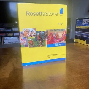 Rosetta Stone CHINESE (MANDARIN) LEVEL 1 VERSION 4 NEW - Picture 1 of 5