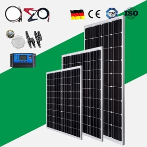 200W 250W 300W 350W 400W 440W 500W Fixed Solar Panel Kit Mono Camping Caravan RV - Picture 1 of 48