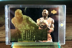 🔥MICHAEL JORDAN🔥1995-96 UD Collectors Choice Gold Jordan Collection #JC8 (HOF) - Imagen 1 de 11