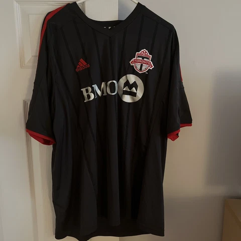 MLS Major League Soccer Toronto FC TFC Football Club - Black Adidas Jersey - XXL Cover