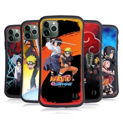 OFFICIAL NARUTO SHIPPUDEN KEY ART HYBRID CASE FOR APPLE iPHONES PHONES - Image 1 of 4