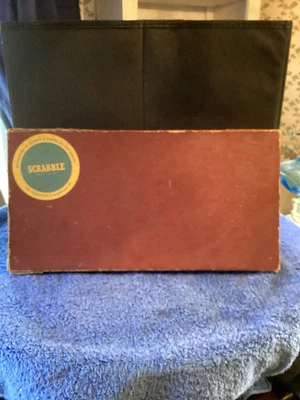 Vintage 1948 ,Or 1953 Early Edition Selchow & Righter Co. Scrabble Boardgame - Image 1 of 4
