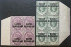 British Bechuanaland. Superb QV MNH blocks. SG33 (block of 4) + SG37 Block of 6)