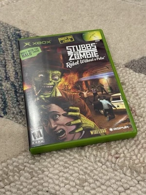 Stubbs the Zombie (Xbox) - COMPLETE CIB w Insert - Tested - FREE SHIPPING - Image 1 of 3