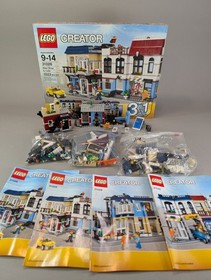 Retired and Complete Set: 3 in 1 LEGO CREATOR: Bike Shop & Cafe (31026)