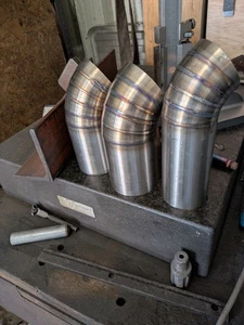 3" Stainless Steel Pie Cut Exhaust Tip - Picture 1 of 6