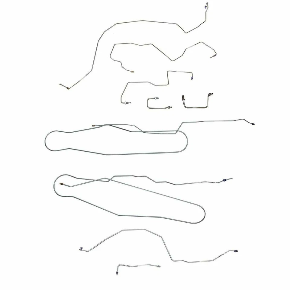 Kit completo de línea de freno para Ford F-350 2011-2016 doble cabina/plato corto CBK0691SS Foto 1 de 2