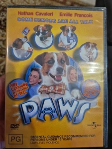 PAWS RARE DVD AUSTRALIAN CHILDREN'S FILM BILLY CONNOLLY & HEATH LEDGER DOG MOVIE - Picture 1 of 2
