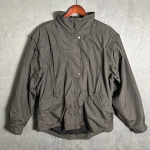 Sunice Golf Jacket Men’s Large Gray Windbreaker Full Zip 1/4 Snap Pullover - Picture 1 of 9