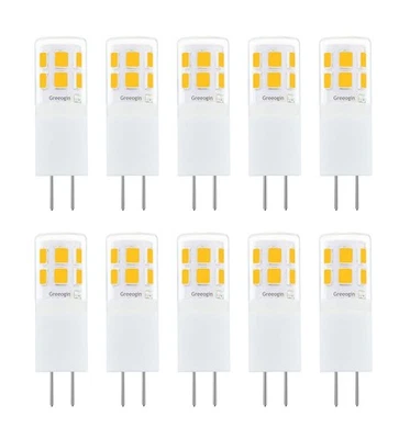 G4 LED Light Bulbs,12V AC/DC, 2.5 Watt Equiavlent to 20-25W, Warm White 3000K... - Image 1 of 4