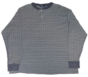 Vintage Polo by Ralph Lauren Scandinavian Print Shirt Mens 2XL Made In USA Gray - Picture 1 of 13