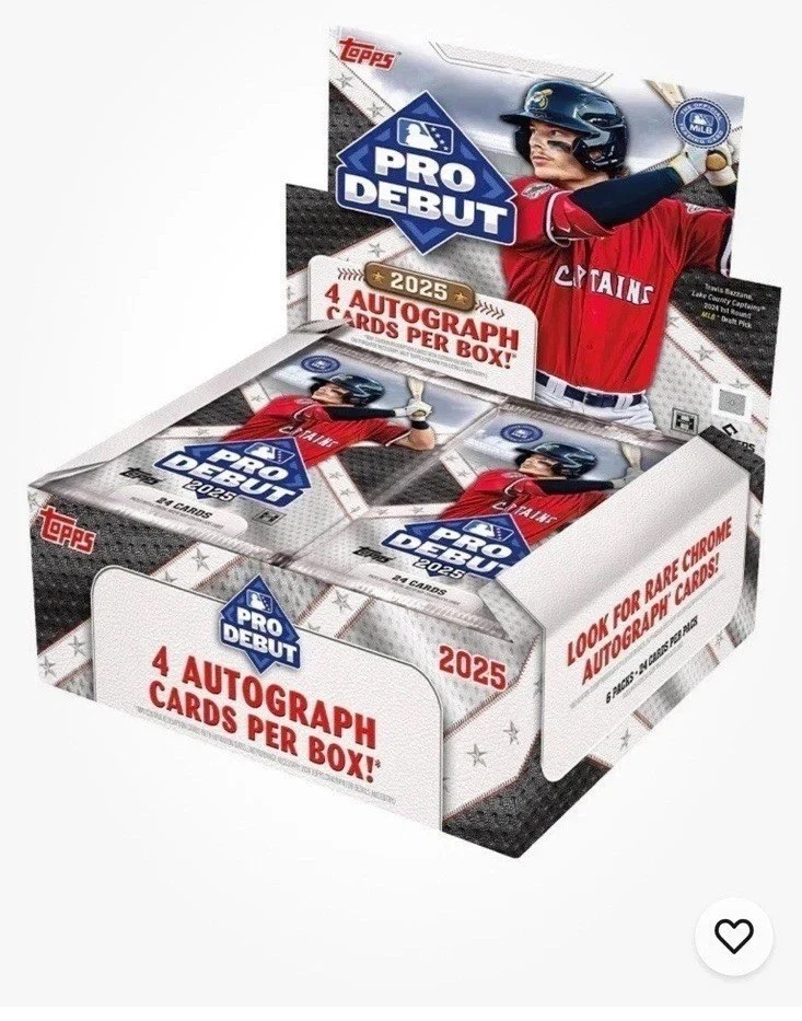 2025 Topps Pro Debut Baseball JUMBO HOBBY Box  -  Factory Sealed - Image 1 of 1