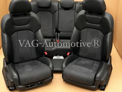 ⭐️ Audi Q8 SQ8 Asientos De Cuero Equipamiento De Cuero S-Line Alcántara TOP ⭐️ - Imagen 1 de 4