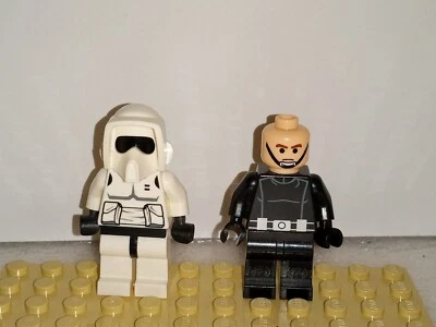 Lego Star Wars Imperial Scout Trooper & Imperial Trooper 7956 8038 - Imagem 1 de 3