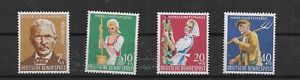 Briefmarken, Deutschland, Bund, 297-300 Postfrisch, MI  (10€)