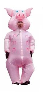 Adult Inflatable Costume for Men or Women Little Piggy Cosplay - Picture 1 of 4